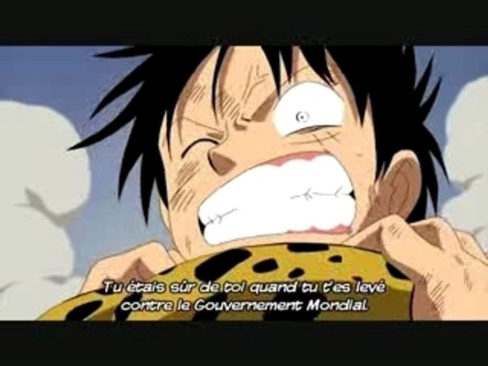 Luffy vs rob luccy
