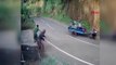 Dha Dış - Sürücüsünün Araçtan Düştüğü Mini Traktörü Durdurmak Mümkün Olmadı