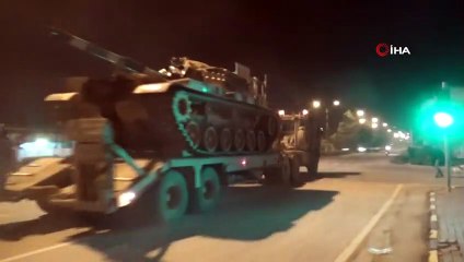 Kilis’ten Münbiç'e tank sevkiyatı