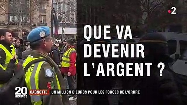 Cagnotte pour les forces de l'ordre : Où va aller l'argent ? Voici la réponse - Vidéo