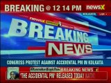 Congress Workers Sloganeer, Burn PM Modi's Effigy to protest release 'The Accidental Prime Minister'