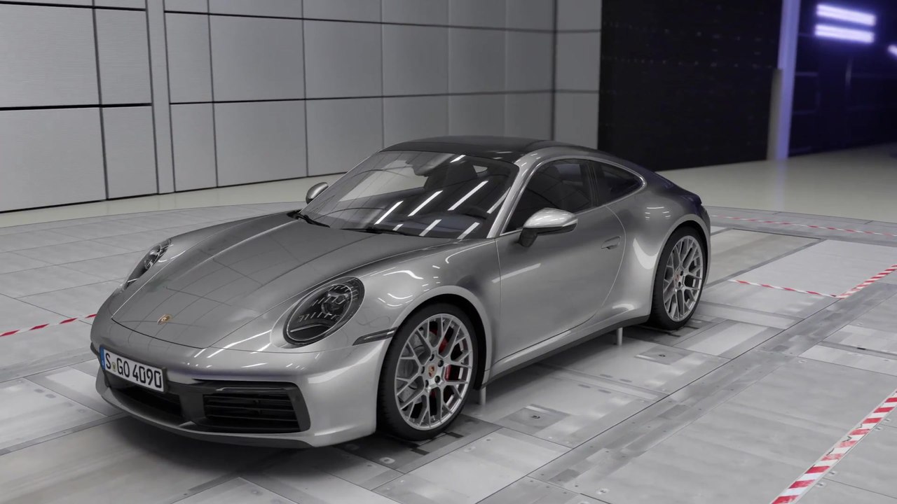 Der neue Porsche 911 - Aerodynamik