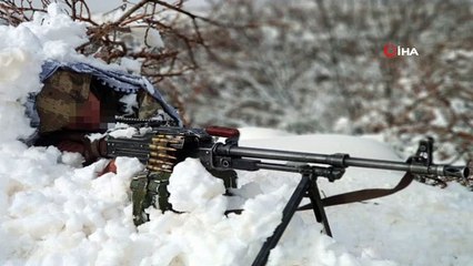 Doğu Karadeniz Yaylaları'nda -10 derecede terör operasyonu