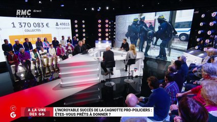 A la Une des GG : L'incroyable succès de la catastrophe pro-policiers, êtes-vous prêts à donner ? - 11/01