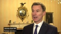 Hunt: Risk of 'Brexit paralysis' if May's deal is rejected