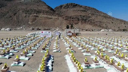 İHH geçen yıl 343 bin 199 Yemenliye yardım ulaştırdı