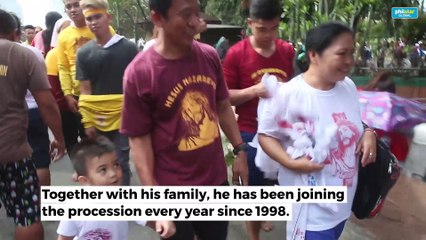 Gonzalo family joins Black Nazarene procession every year