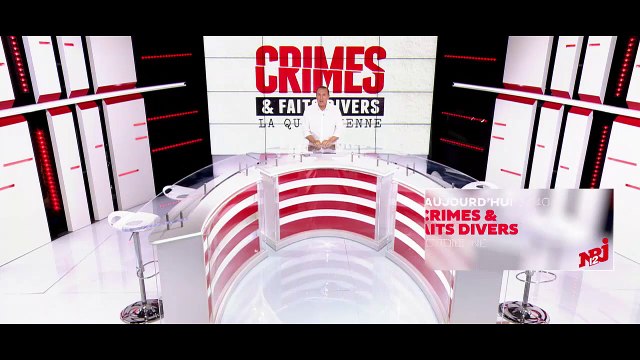 Bande-annonce de la quotidienne de Crimes et faits divers diffusée aujourd'hui à 13h35 sur NRJ12