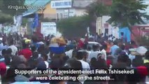 DR Congo opposition supporters take to the streets