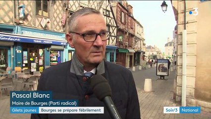 "Gilets jaunes" : Bourges se prépare fébrilement à accueillir l’acte 9