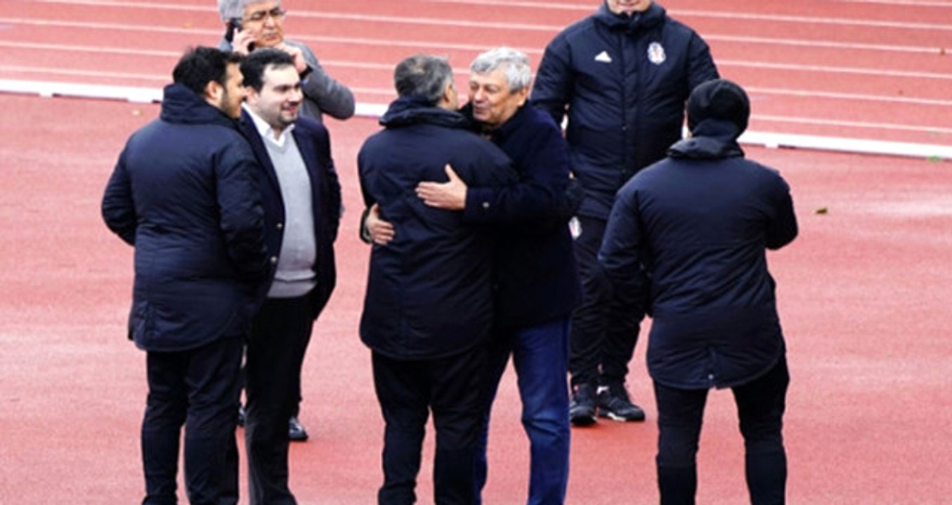 Milli Takım Teknik Direktörü Mircea Lucescu'dan Beşiktaş Kampına Ziyaret