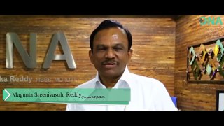 DNA - Best Skin Clinic - Testimonial by Mr. Magunta Srinuvasulu Reddy, Ex MP and current MLC