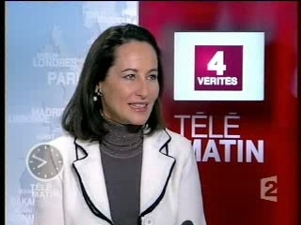 03.01.2008 - 4 vérités Ségolène Royal (1)