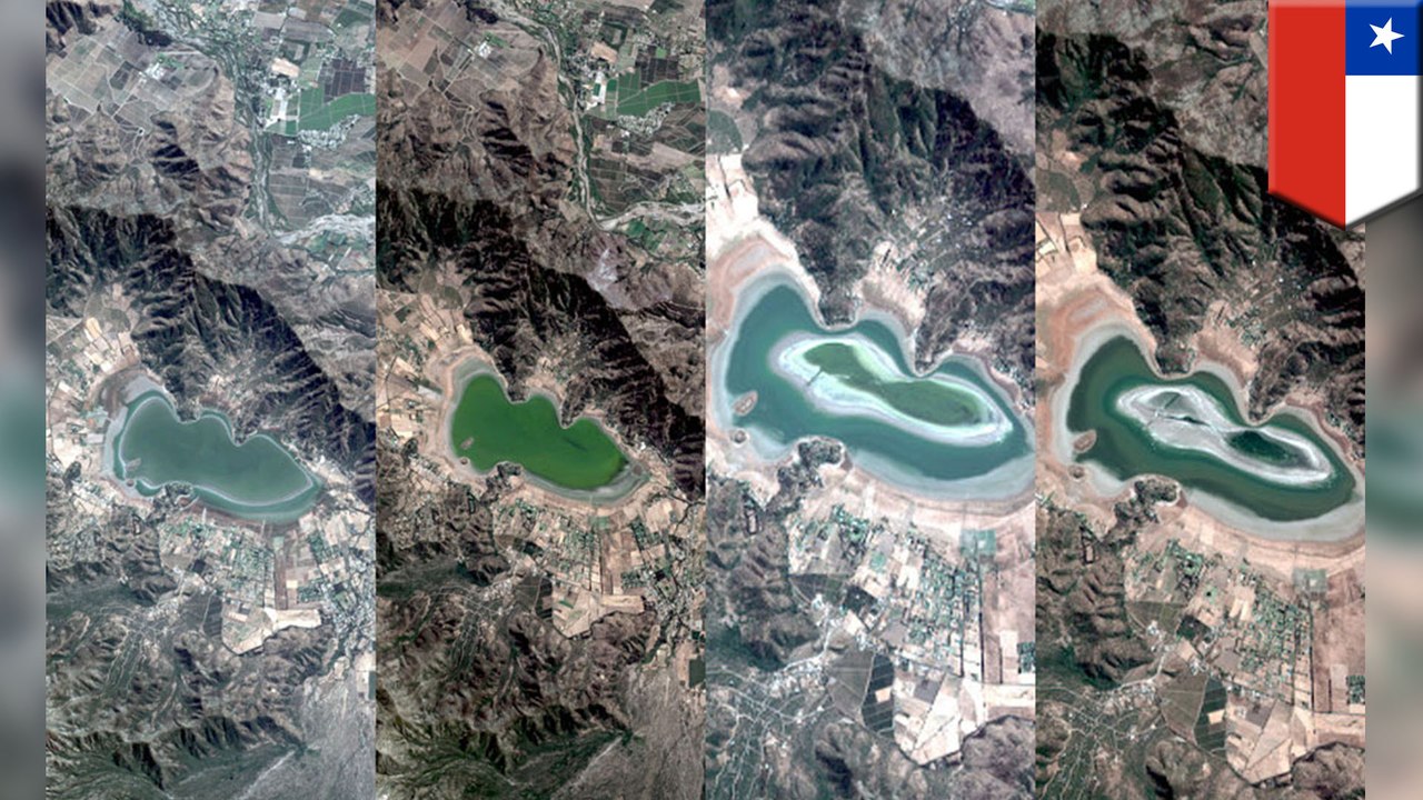 Chile's Aculeo Lagoon dries up for the first time in 2,000 years