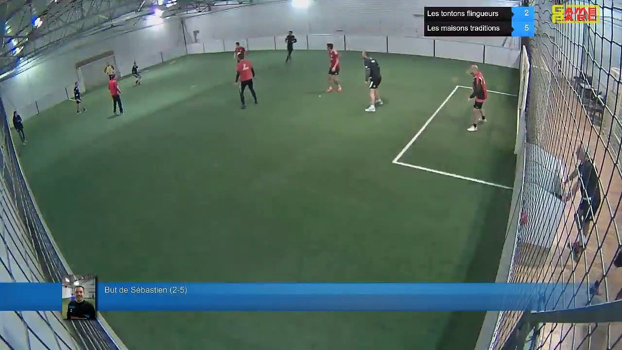 But de Sébastien  (2-5) - Les tontons flingueurs  Vs Les maisons traditions  - 10/01/19 21:00