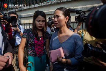႐ိုက္တာ သတင္းေထာက္၂ဦး အယူခံ ပယ္ခ်ခံရမွုအေပၚ စိတ္ပ်က္စရာဟု ဆို (႐ုပ္/သံ)