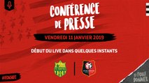 J20. Nantes / Stade Rennais F.C. : Conférence de presse