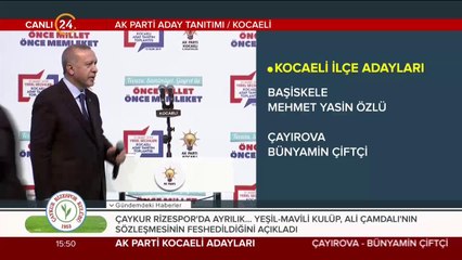 AK Parti'nin Darıca Belediye Başkan Adayı