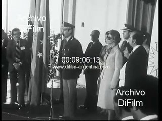 Jorge Rafael Videla toured Venezuela - Latin America 1977