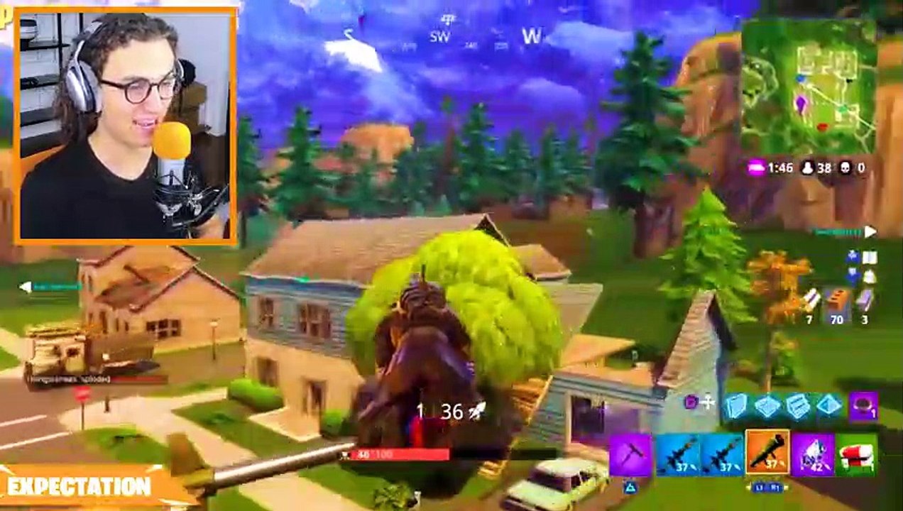 FORTNITE EXPECTATIONS vs. REALITY CHALLENGE! #2