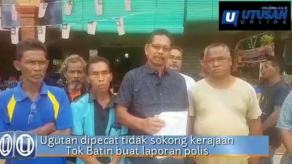 Tok Batin buat laporan polis terhadap Bob Manolan