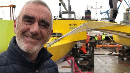 Après le Rhum, Loïc Peyron retrouve « Happy »