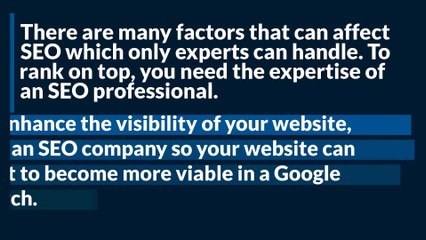 Why You Should Hire An SEO Company To Build Your Website