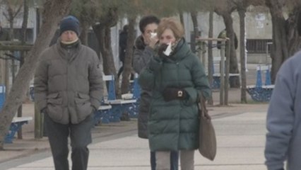 Cinco comunidades en alerta por frío