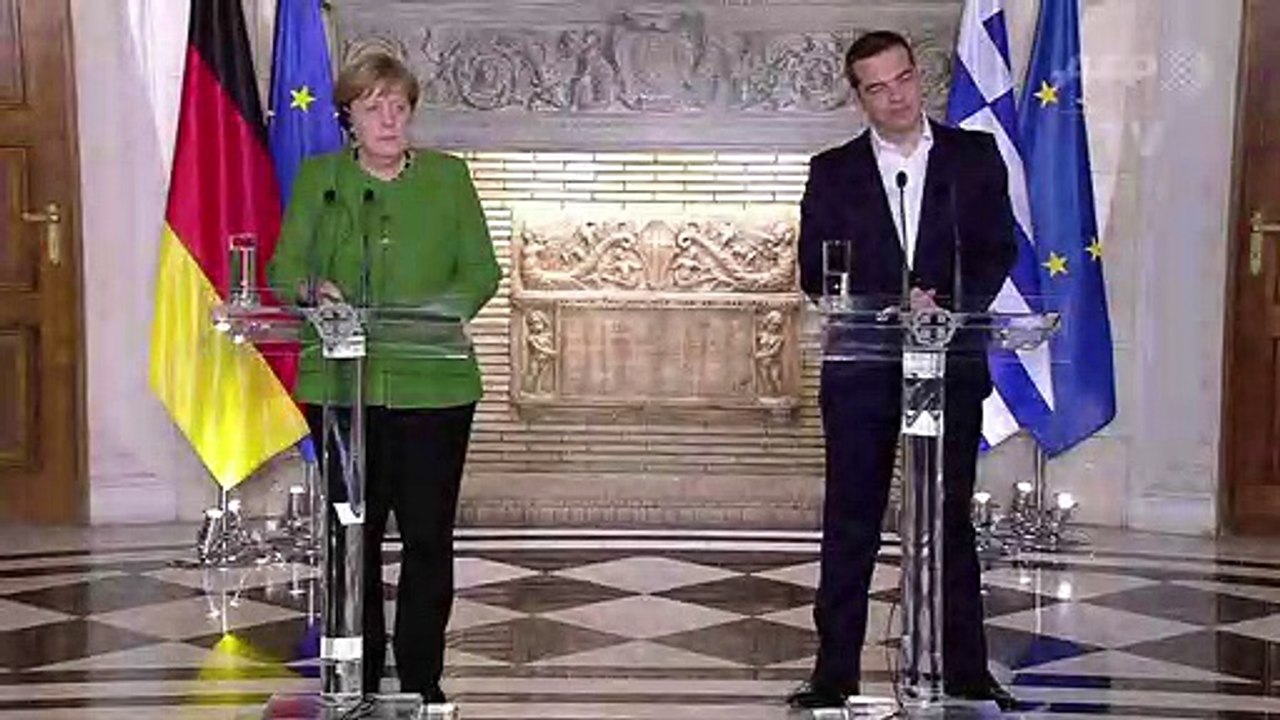 Merkel und Tsipras: Vereint im Mazedonien-Streit