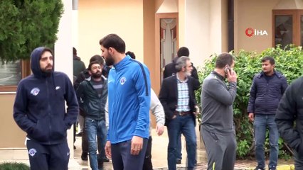 Futbol takımları Cuma Namazı için Dinler Bahçesi’nde buluştu