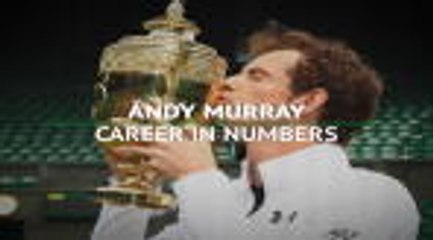 Andy Murray's career in numbers