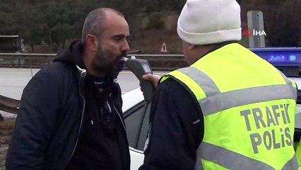 İkiye bölünen tırdan yara almadan kurtuldu