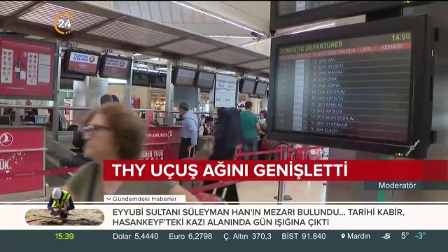 THY uçuş ağını genişletti