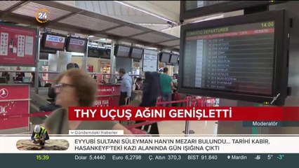 THY uçuş ağını genişletti