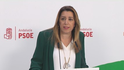 Susana Díaz liderará la oposición en una etapa de "inestabilidad"
