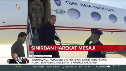 Sınırdan harekat mesajı