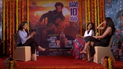 Petta Movie Heroines Interview | Rajinikanth | Simran | Trisha | Vijay Sethupathi | Filmibeat Telugu