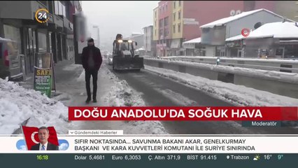 Doğu Anadolu'da soğuk hava