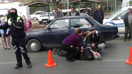 Ödemiş'te trafik kazası: 1 yaralı - İZMİR