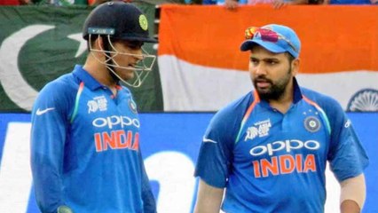 Скачать видео: India vs Australia : MS Dhoni will Play A Pivotal Role In World Cup Says Rohit Sharma | Oneindia