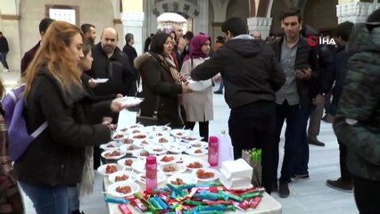Trafik kazasında hayatını kaybeden 4 üniversite öğrencisi için dua edildi