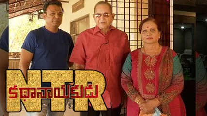 Super Star Krishna And Vijaya Nirmala On NTR Kathanayakudu Movie | Filmibeat Telugu