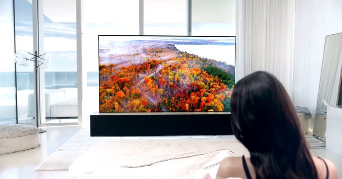 El televisor enrollable de LG
