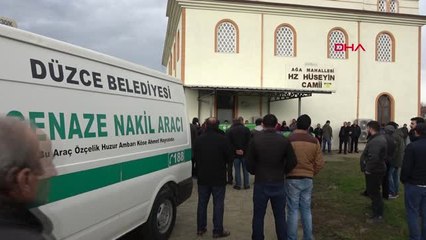 Düzce Sobadan Sızan Karbonmonoksit Gazından Ölen Çift Toprağa Verildi