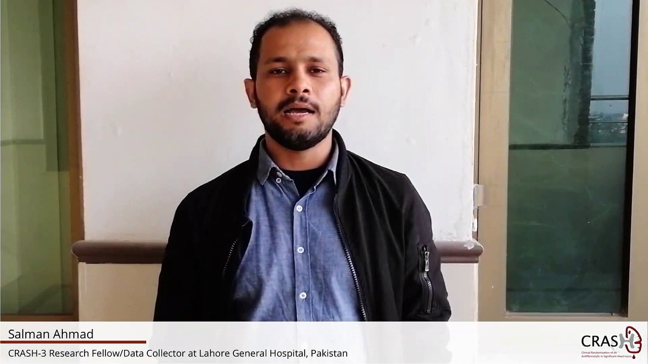 A message from our data collector Salman Ahmad at Lahore General Hospital.