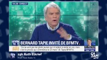 Le coup de gueule de Bernard Tapie sur BFM TV