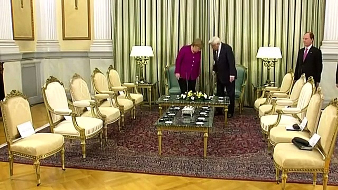 Griechenland pocht bei Merkel-Besuch auf deutsche Reparationen