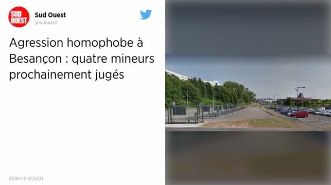 Agression homophobe à Besançon. Quatre mineurs prochainement jugés
