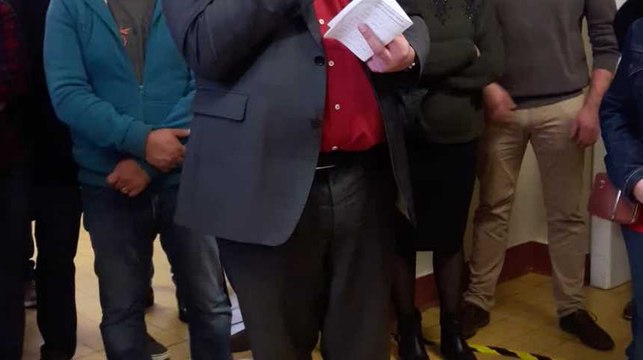 Écaussinnes : Le bourgmestre présente ses vœux au personnel communal