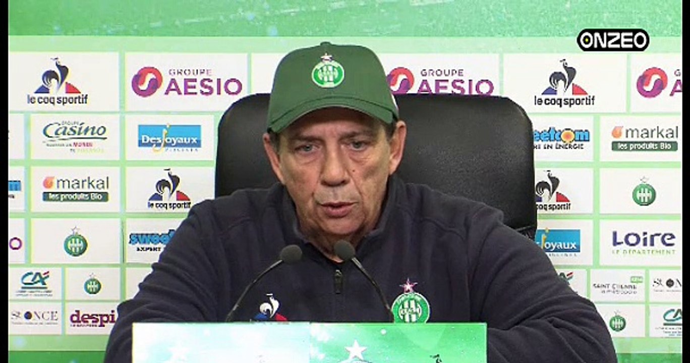 POINT PRESSE (ASSE) : AVANT GUINGAMP - ST ETIENNE